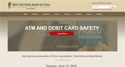 Desktop Screenshot of fnbpana.com